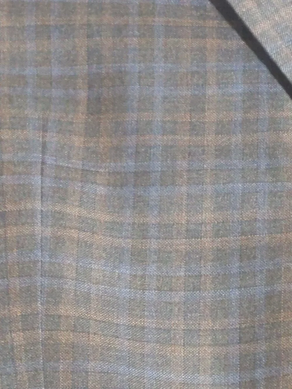 Peter Millar Men's 100% Wool Gingham Check Blazer Sport Coat grey size 40S